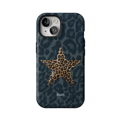 Denim Cheetah iPhone Case gallery - Iphone_15_Iphone_1
