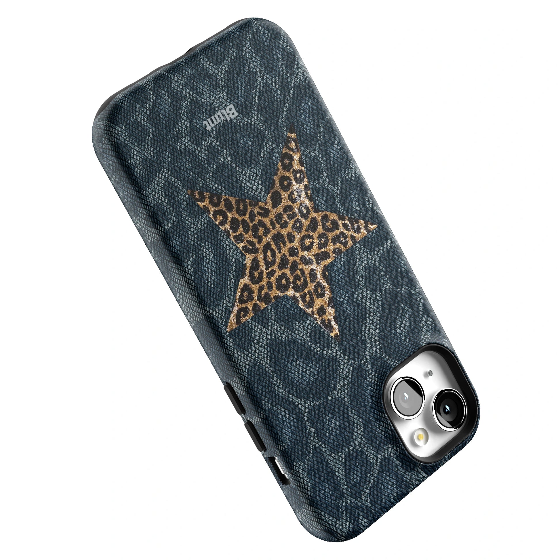 Denim Cheetah iPhone Case gallery - Iphone_15_Mini_Air_Plus_5