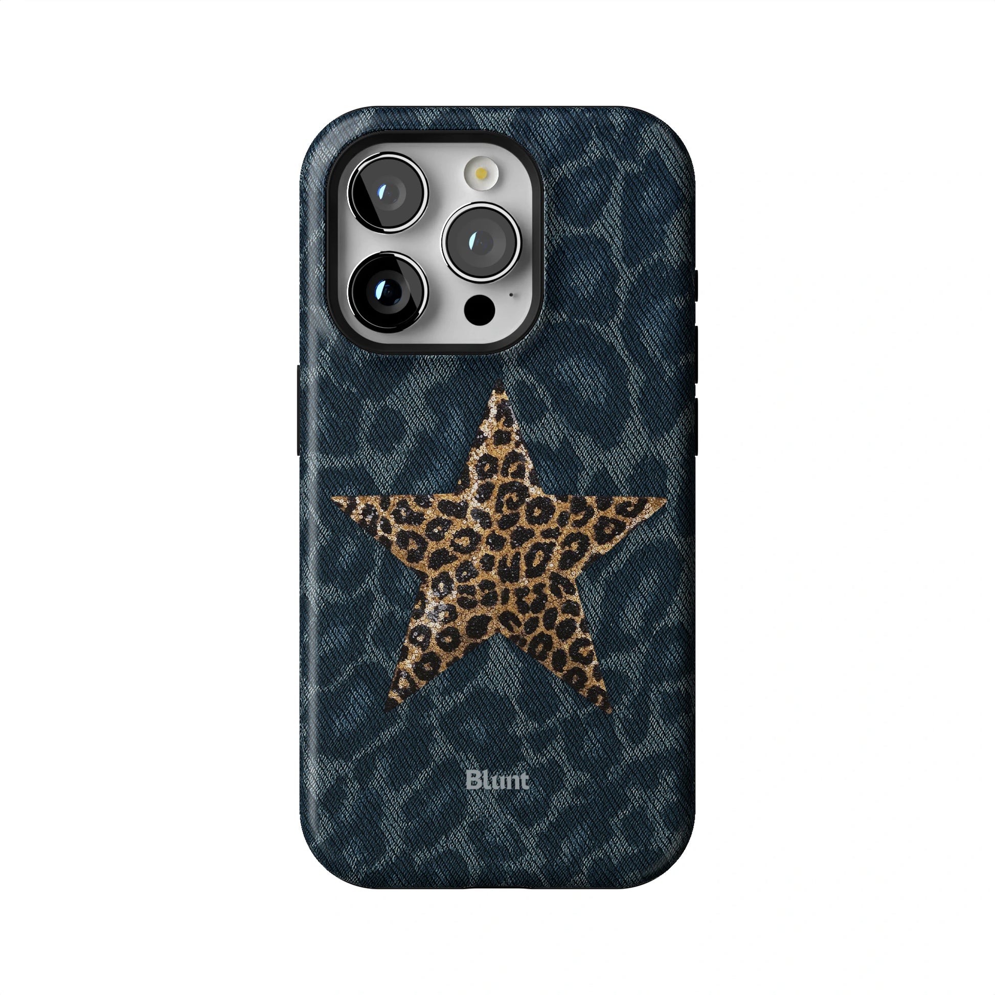 Denim Cheetah iPhone Case gallery - Iphone_15_Pro_1