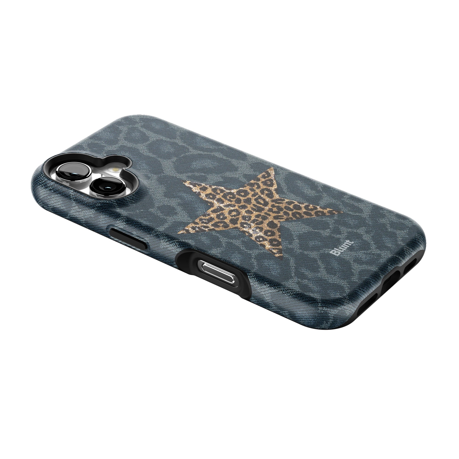 Denim Cheetah iPhone Case gallery - Iphone_16_Iphone_2