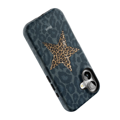 Denim Cheetah iPhone Case gallery - Iphone_16_Iphone_5