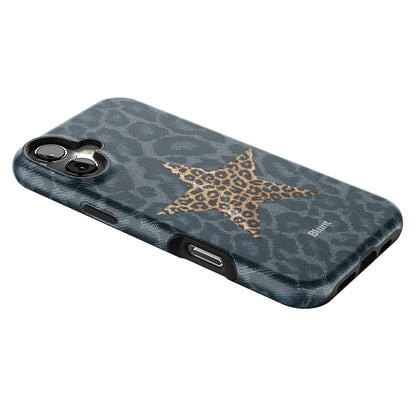 Denim Cheetah iPhone Case gallery - Iphone_16_Mini_Air_Plus_2