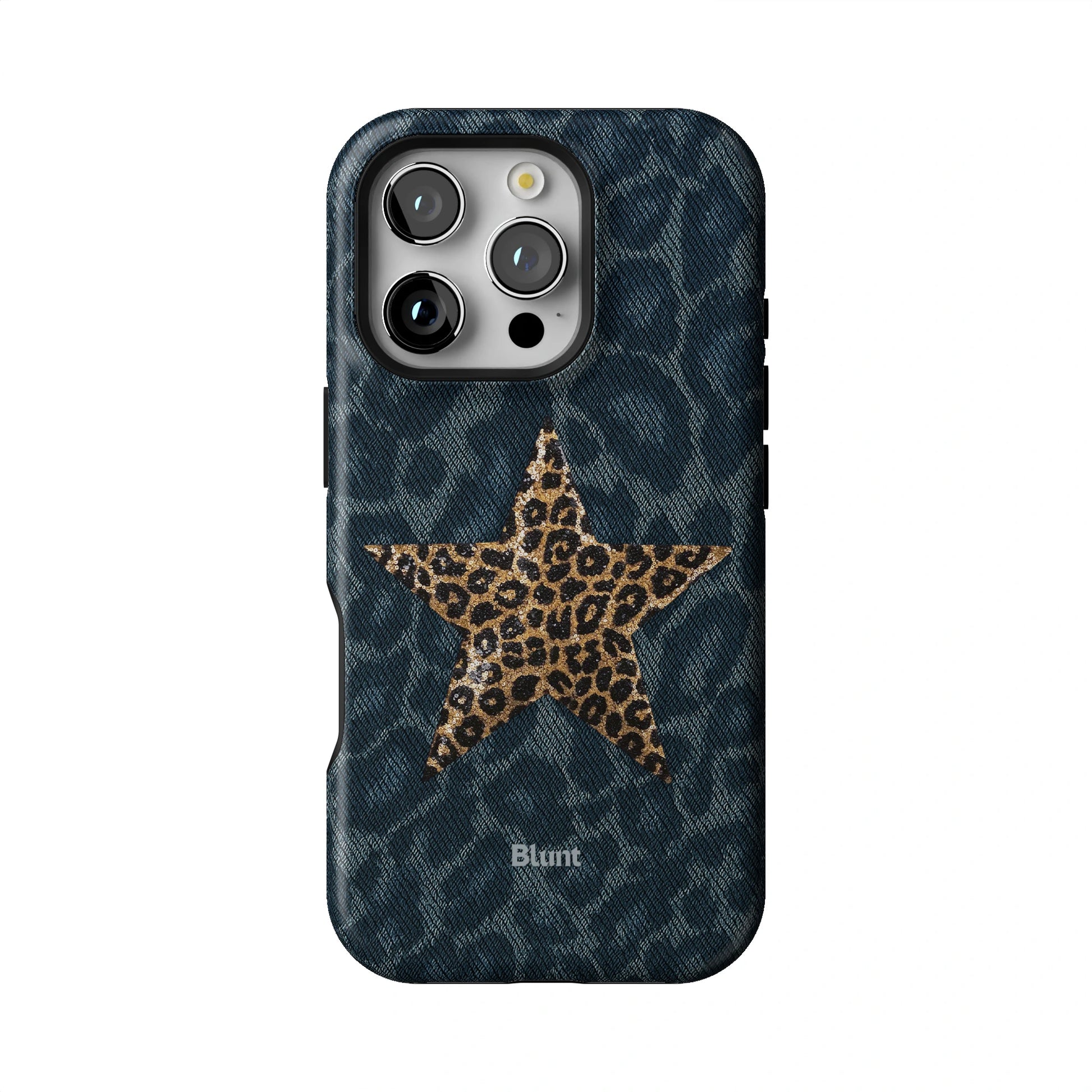 Denim Cheetah iPhone Case gallery - Iphone_16_Pro_1