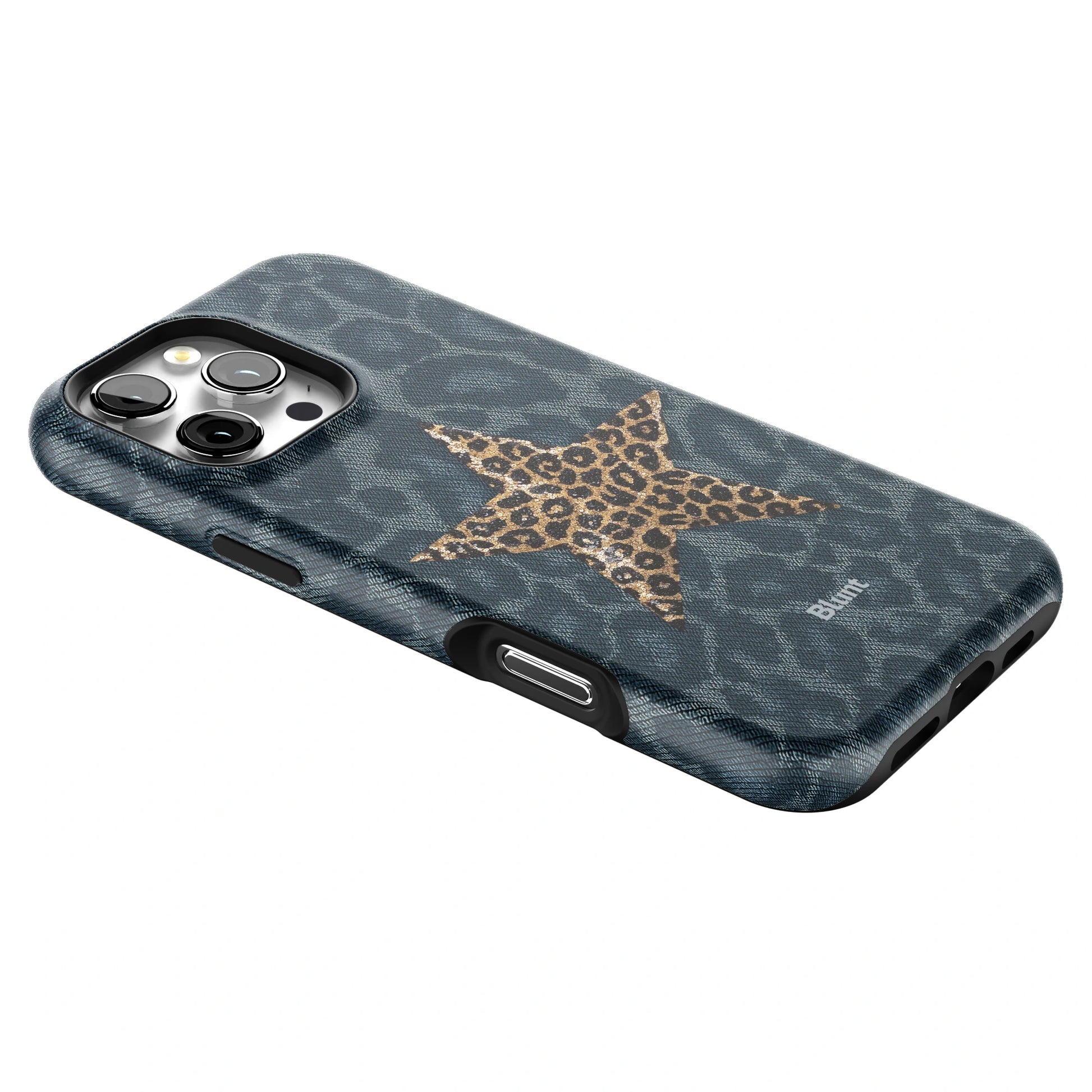 Denim Cheetah iPhone Case gallery - Iphone_16_Pro_Max_2
