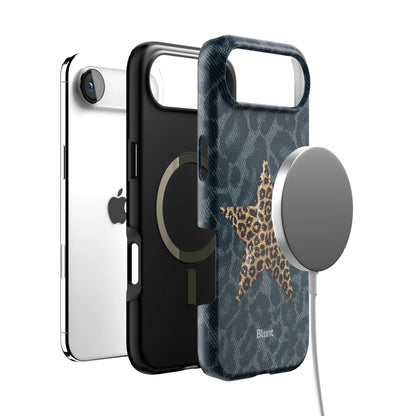 Denim Cheetah iPhone Case gallery - Iphone_17_Air_4