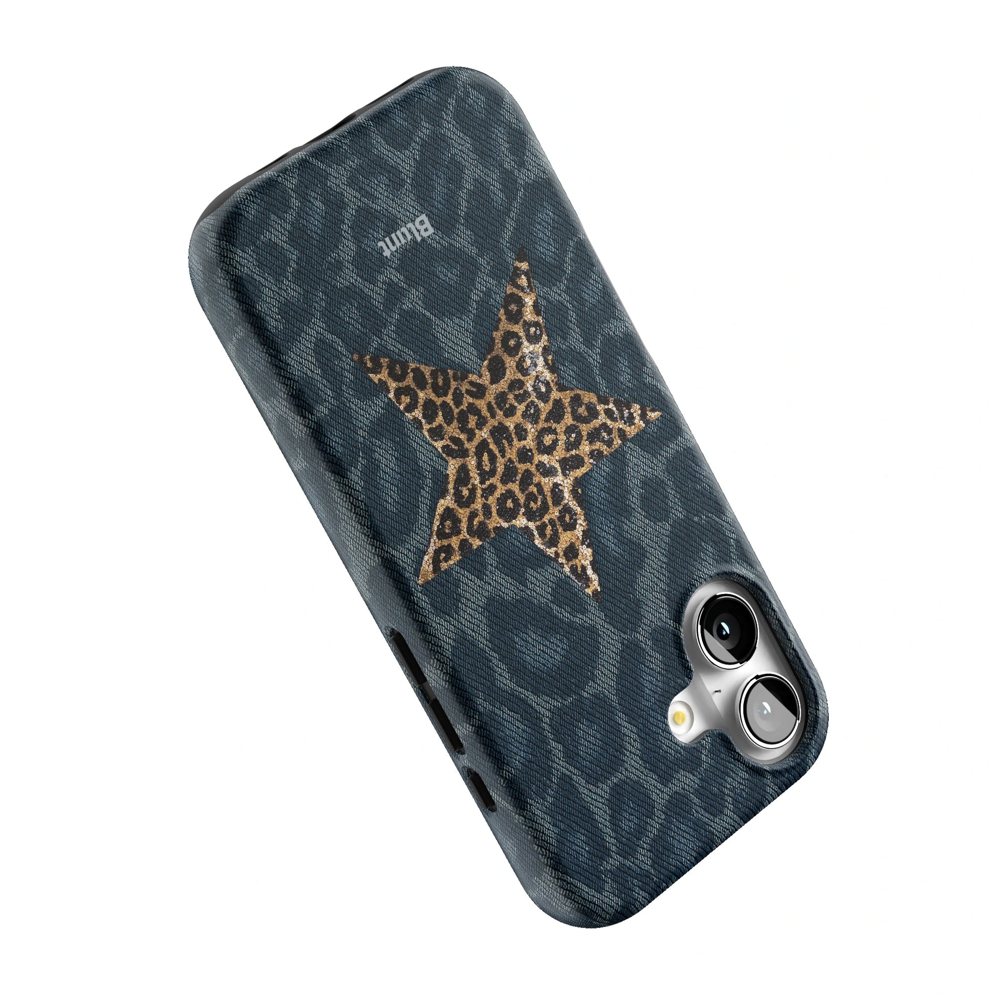 Denim Cheetah iPhone Case gallery - Iphone_17_Iphone_5