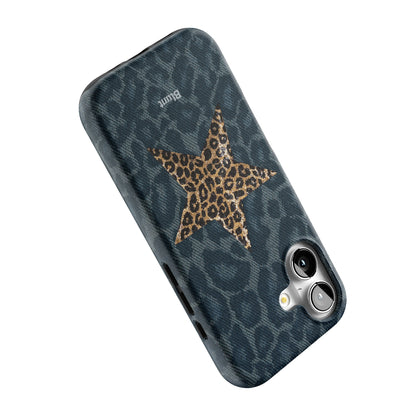 Denim Cheetah iPhone Case gallery - Iphone_17_Iphone_5