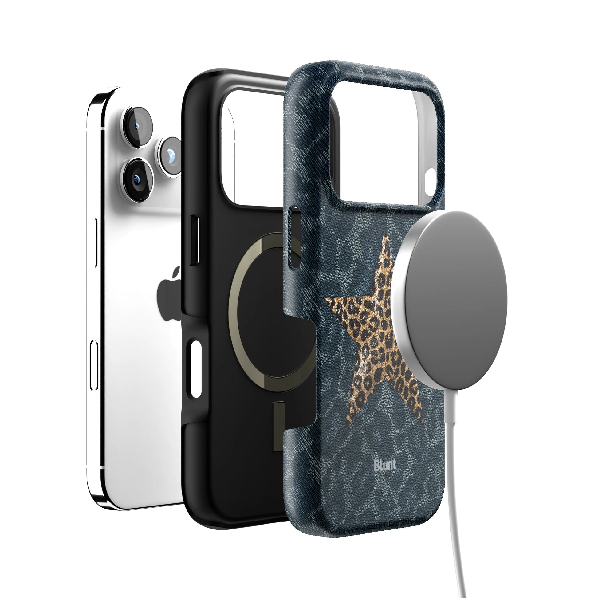 Denim Cheetah iPhone Case gallery - Iphone_17_Pro_4