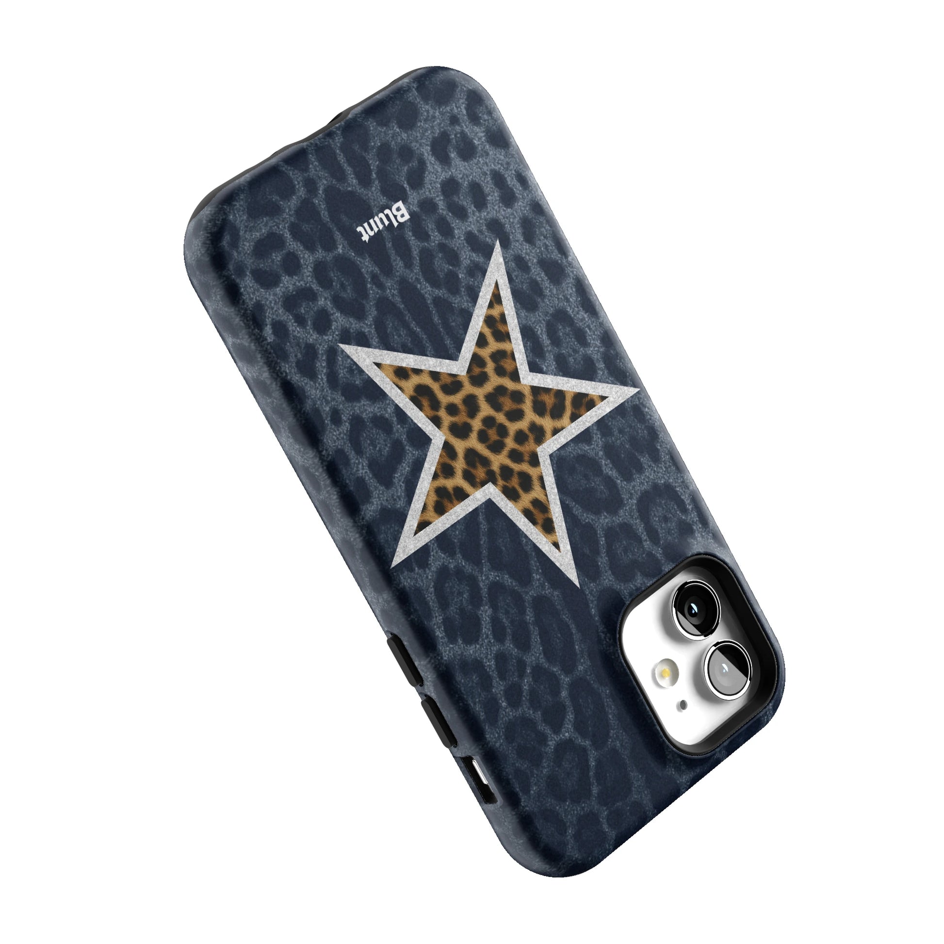 Denim Cheetah Star iPhone Case gallery - Iphone_12_Iphone_5