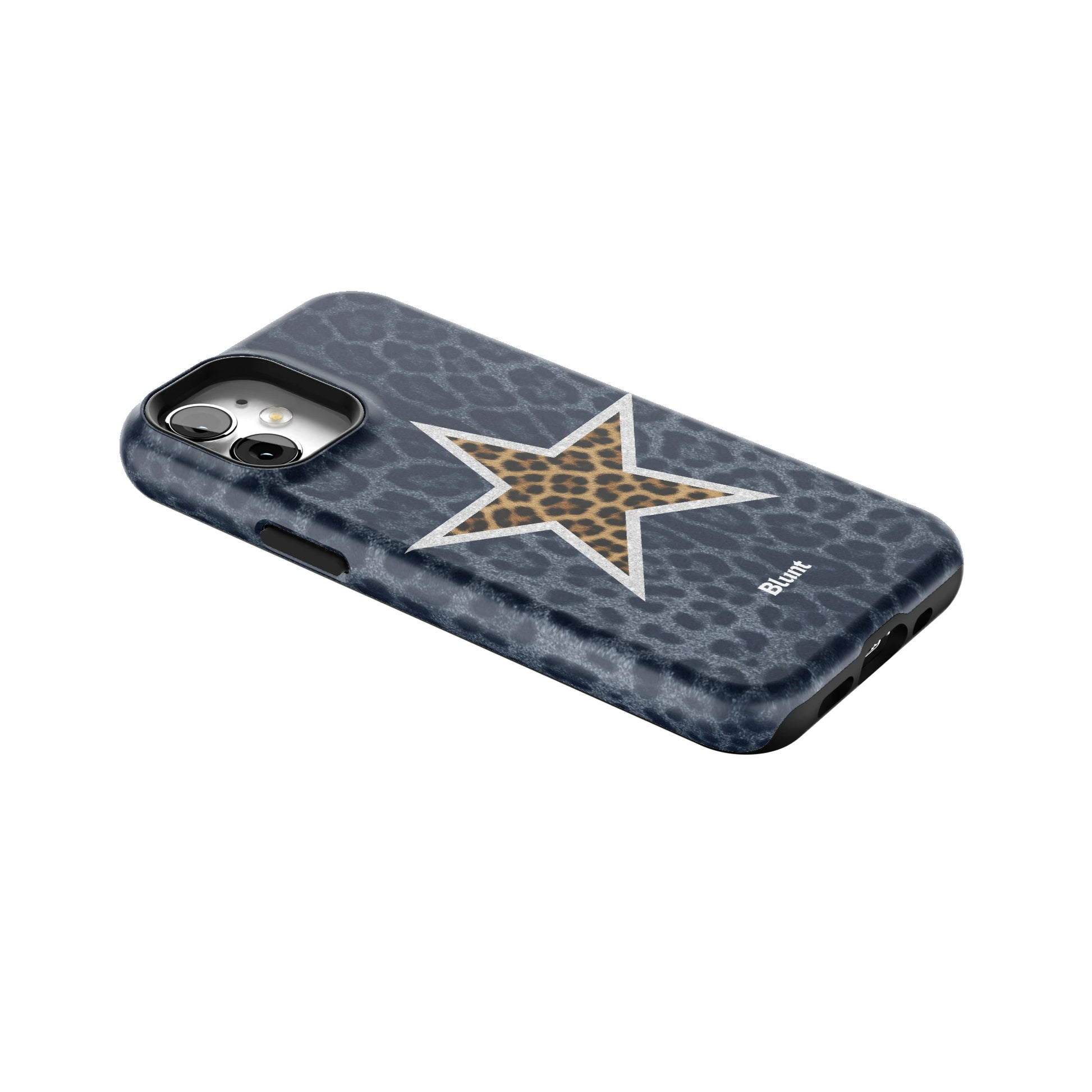 Denim Cheetah Star iPhone Case gallery - Iphone_12_Mini_Air_Plus_2