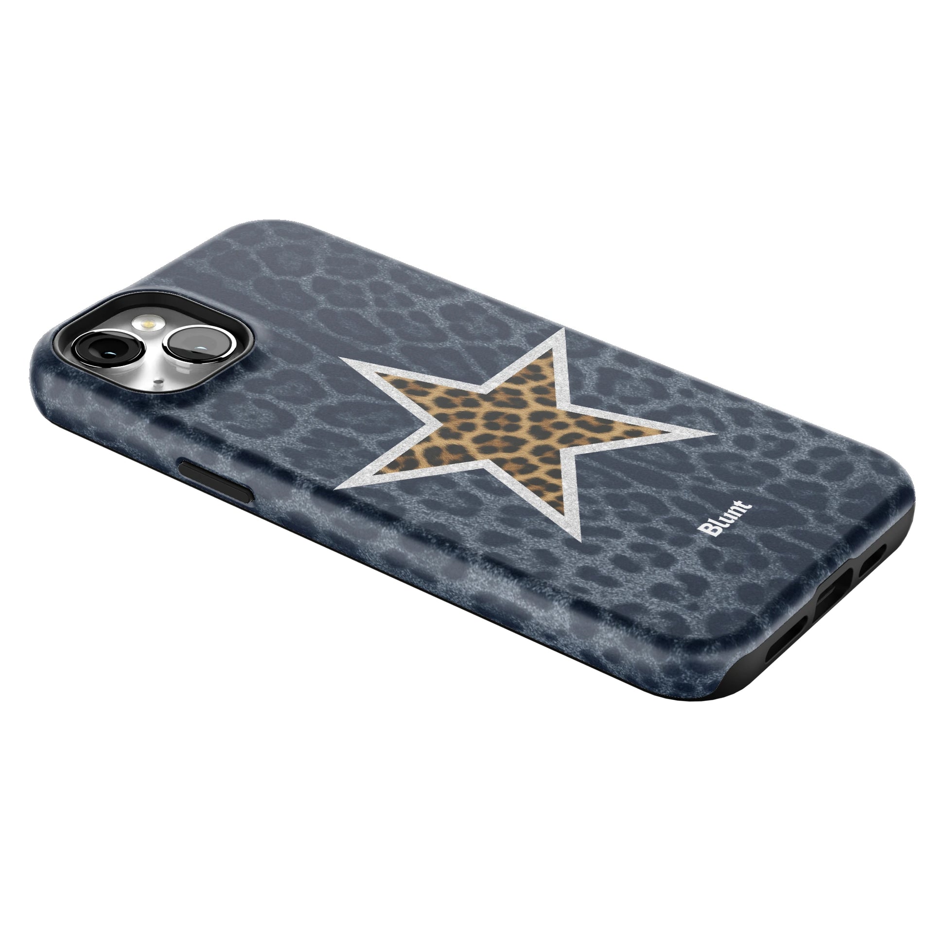 Denim Cheetah Star iPhone Case gallery - Iphone_14_Mini_Air_Plus_2