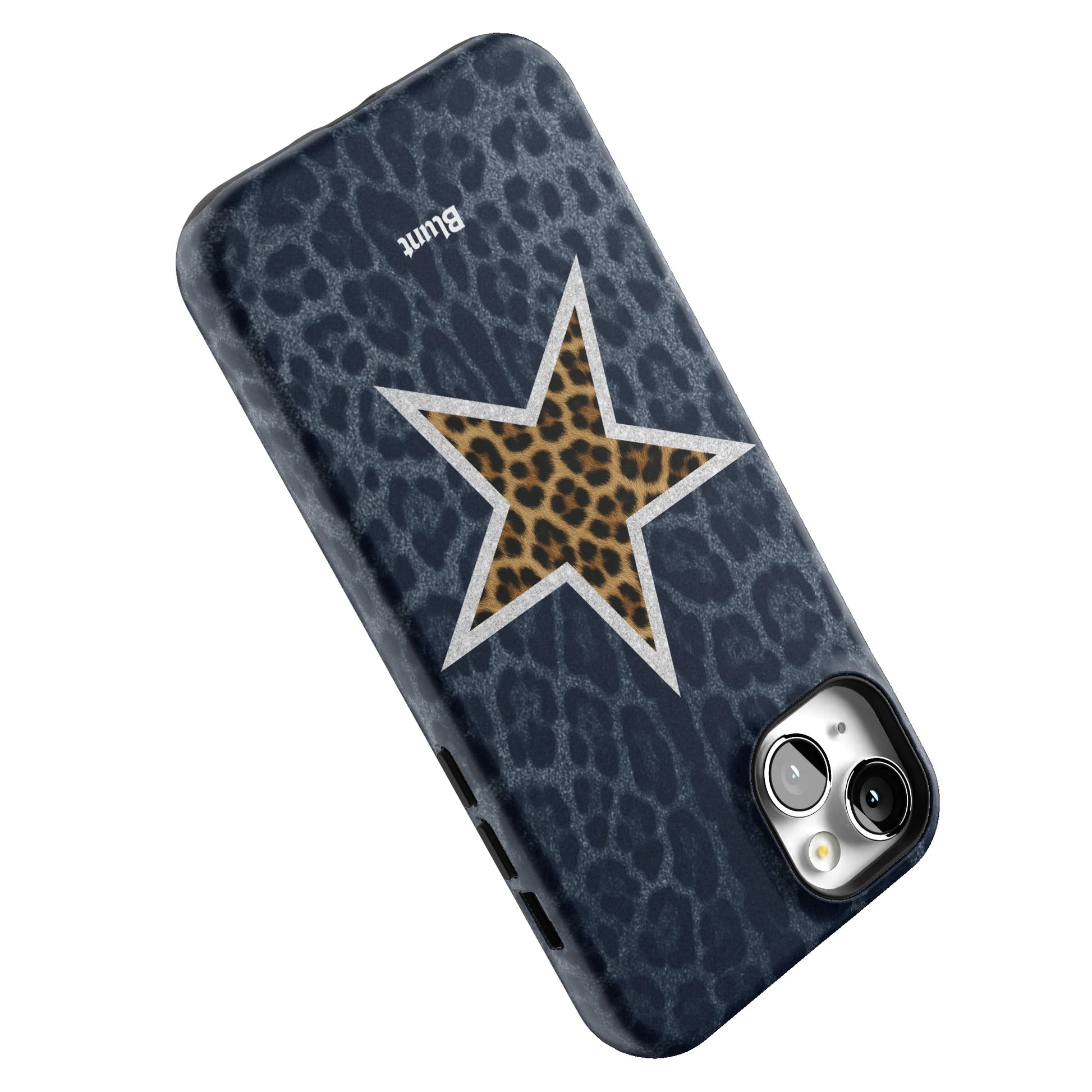 Denim Cheetah Star iPhone Case gallery - Iphone_14_Mini_Air_Plus_5