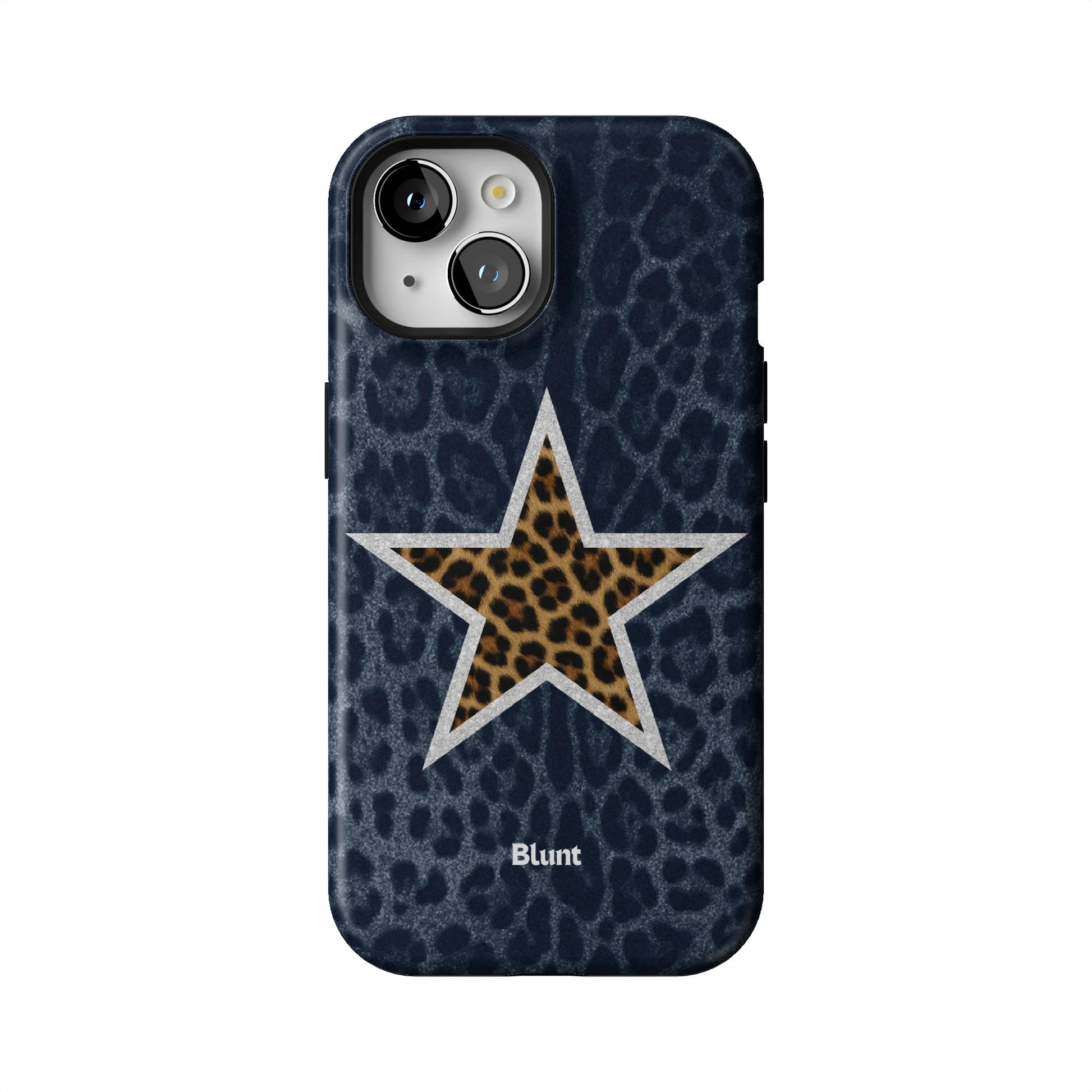Denim Cheetah Star iPhone Case gallery - Iphone_15_Iphone_1