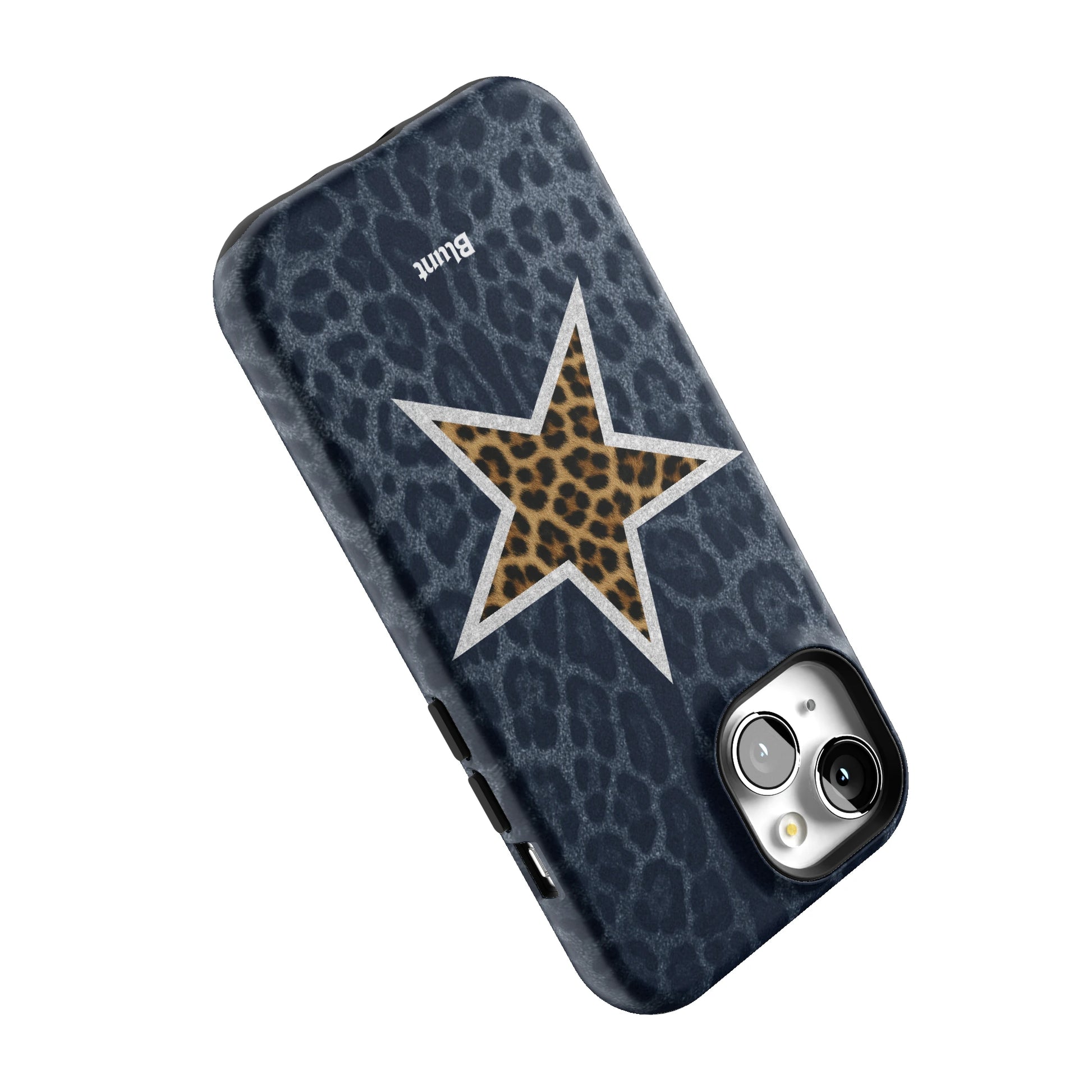 Denim Cheetah Star iPhone Case gallery - Iphone_15_Iphone_5