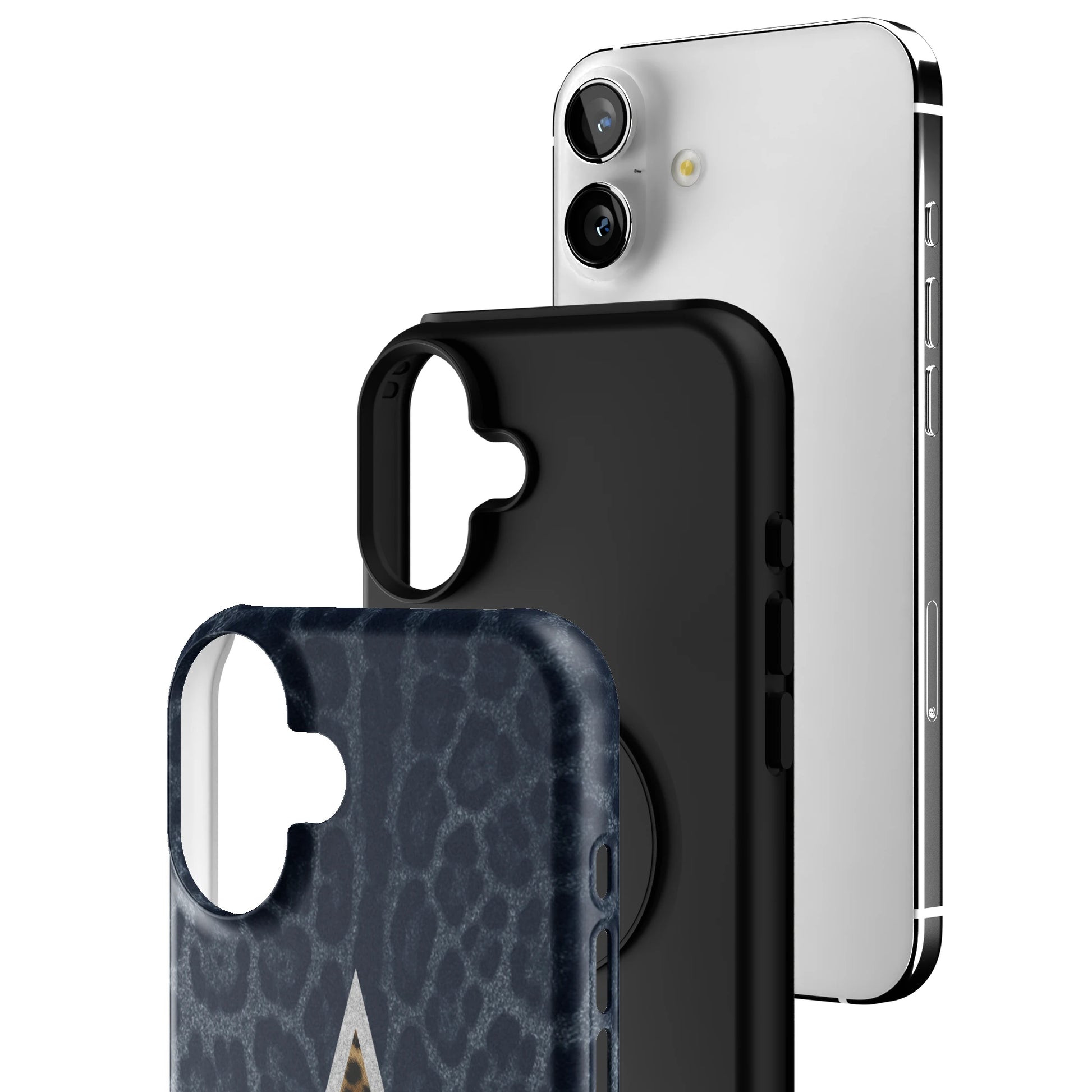 Denim Cheetah Star iPhone Case gallery - Iphone_16_Mini_Air_Plus_3