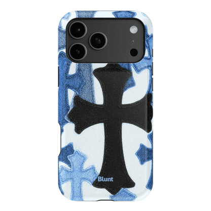 Denim Cross iPhone Case - Blunt Cases