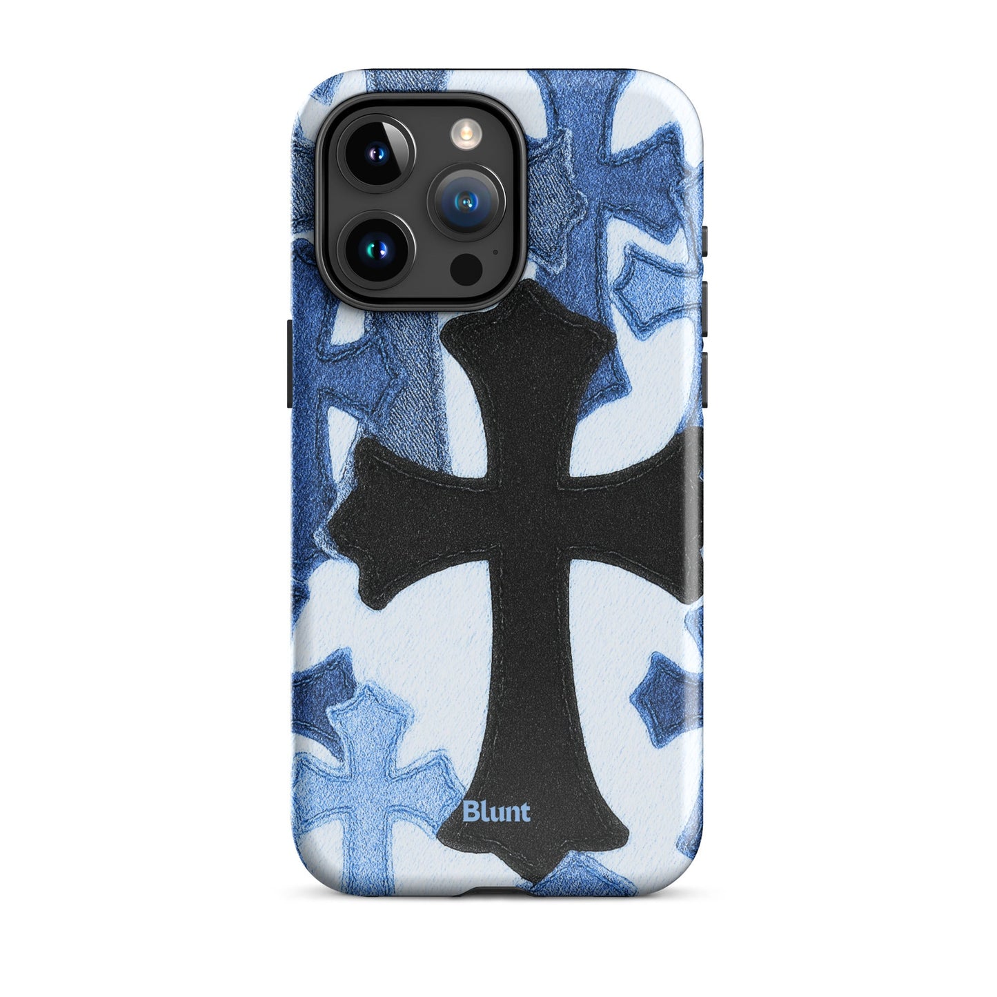 Denim Cross iPhone Case - Blunt Cases