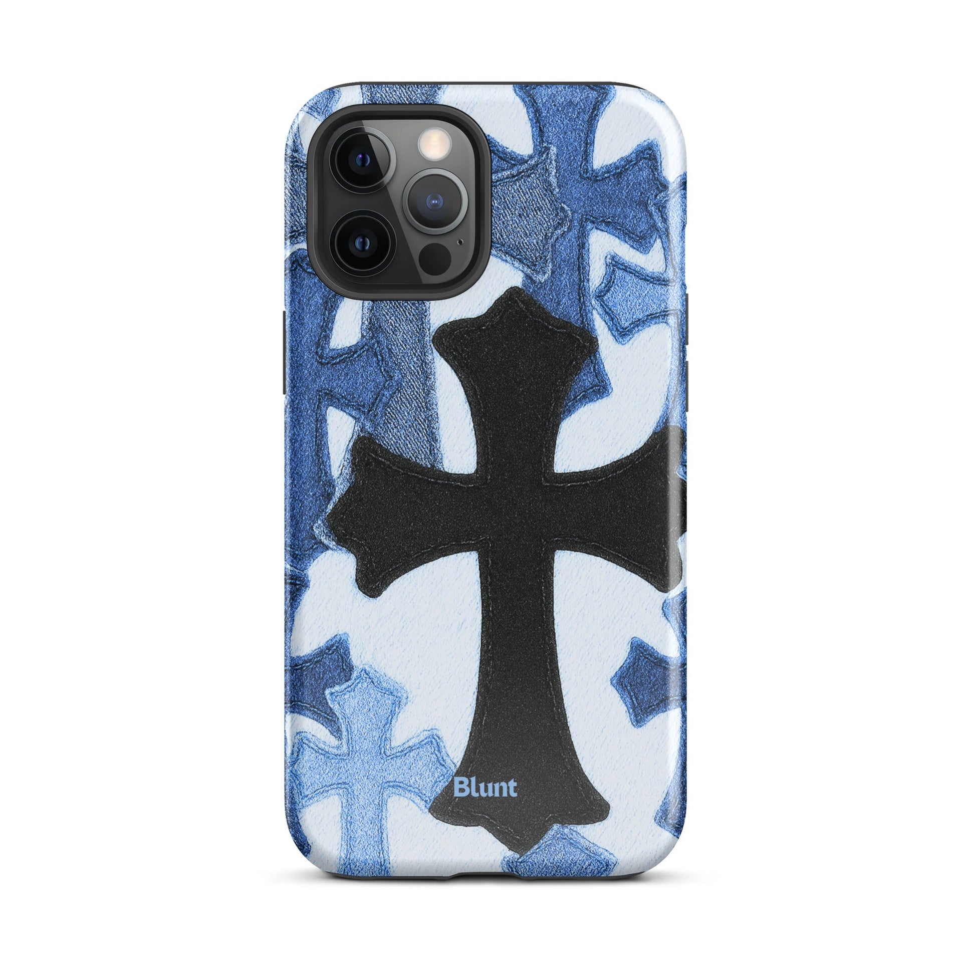 Denim Cross iPhone Case - Blunt Cases