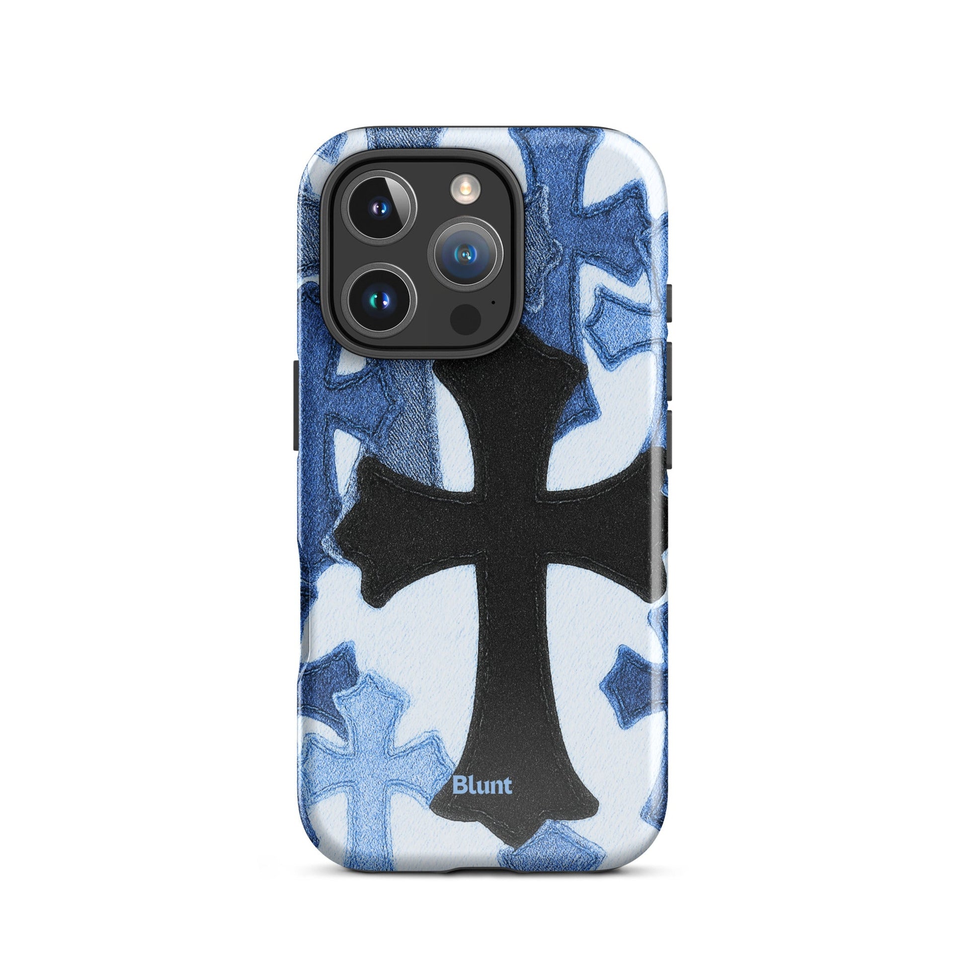 Denim Cross iPhone Case - Blunt Cases