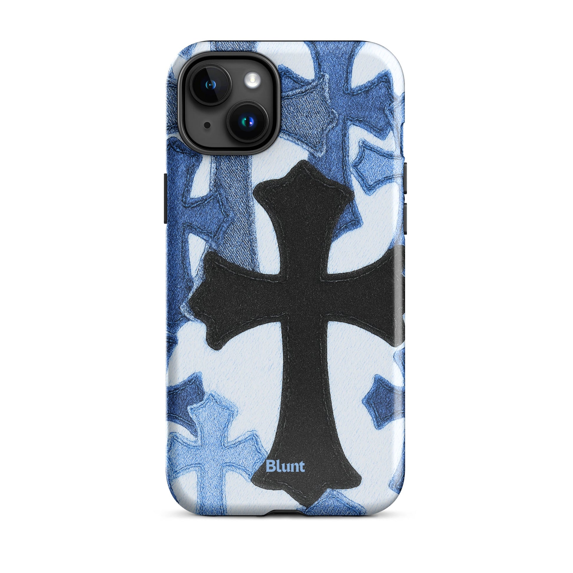 Denim Cross iPhone Case - Blunt Cases
