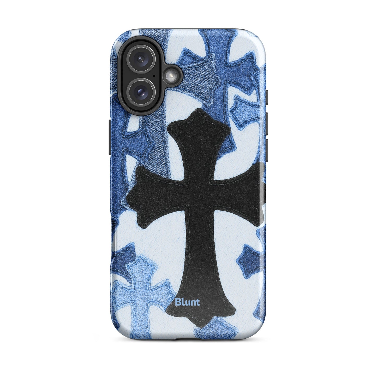 Denim Cross iPhone Case - Blunt Cases