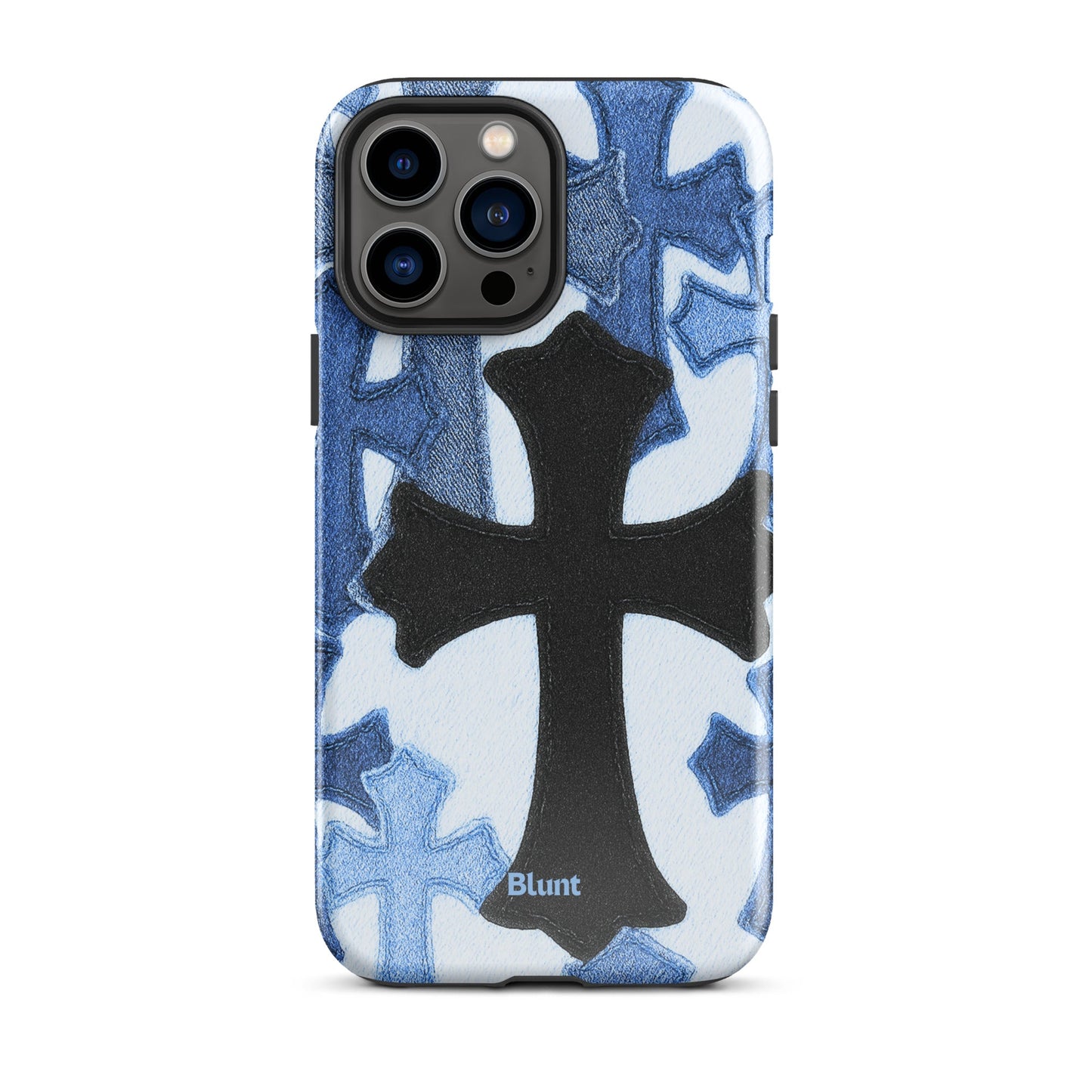 Denim Cross iPhone Case - Blunt Cases