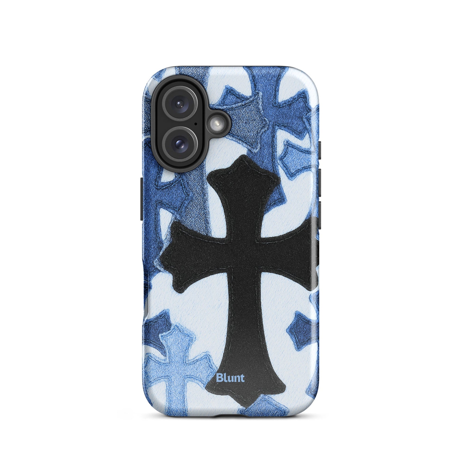 Denim Cross iPhone Case - Blunt Cases