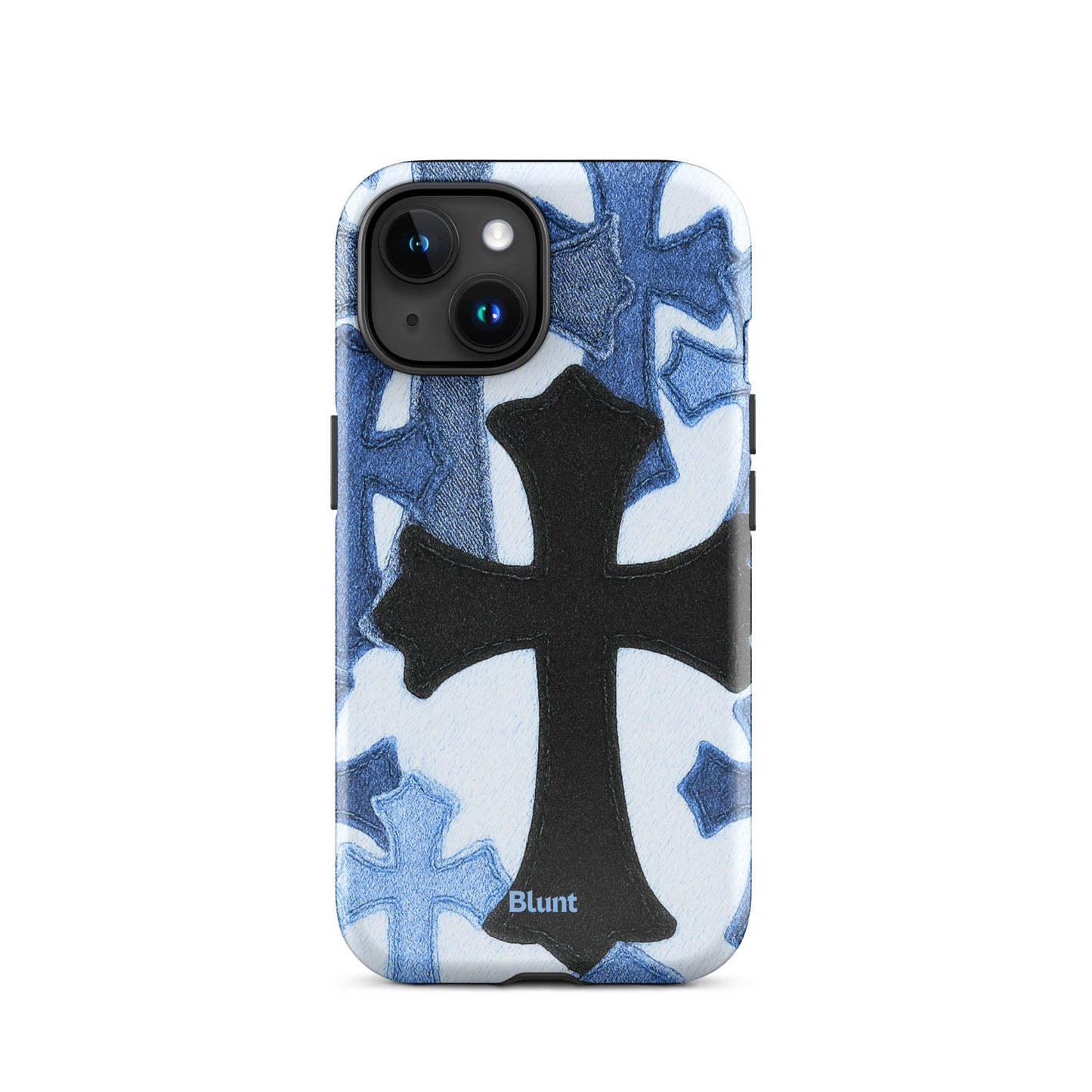 Denim Cross iPhone Case - Blunt Cases