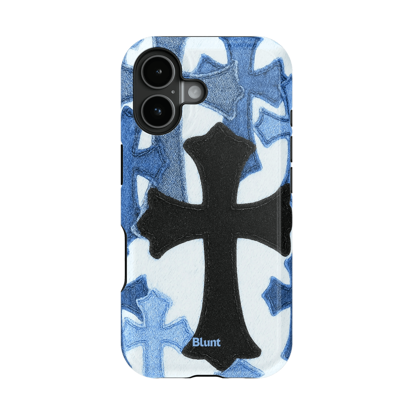 Denim Cross iPhone Case - Blunt Cases
