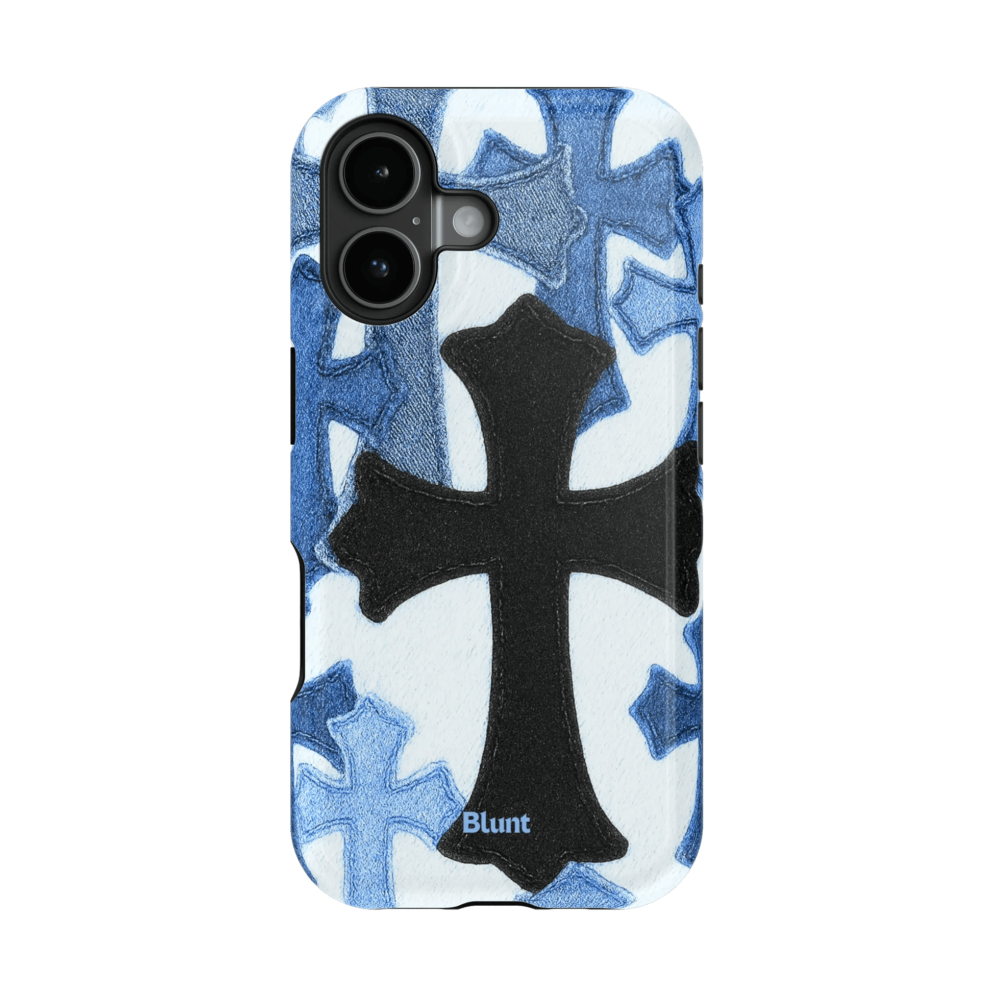 Denim Cross iPhone Case - Blunt Cases