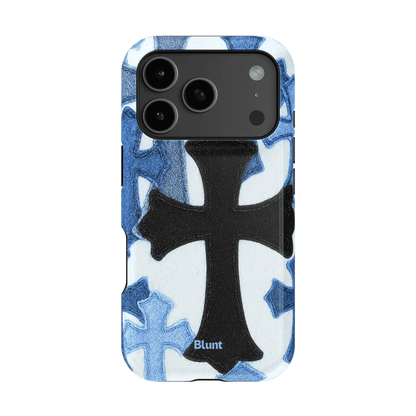 Denim Cross iPhone Case - Blunt Cases