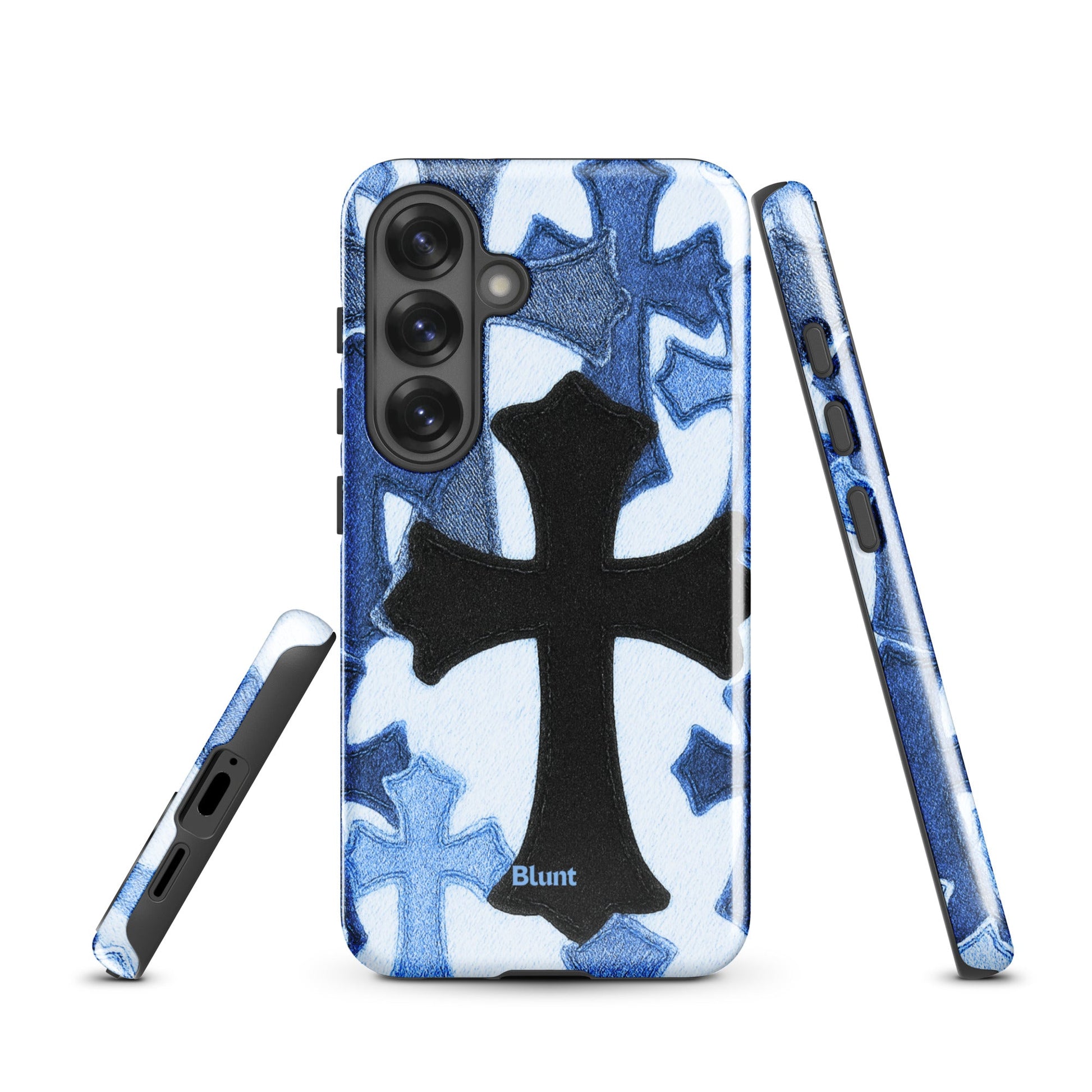 Denim Cross Samsung Case - Blunt Cases