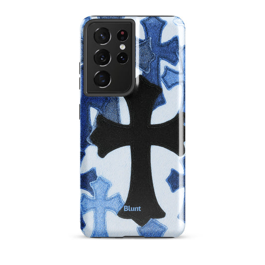 Denim Cross Samsung Case - Blunt Cases