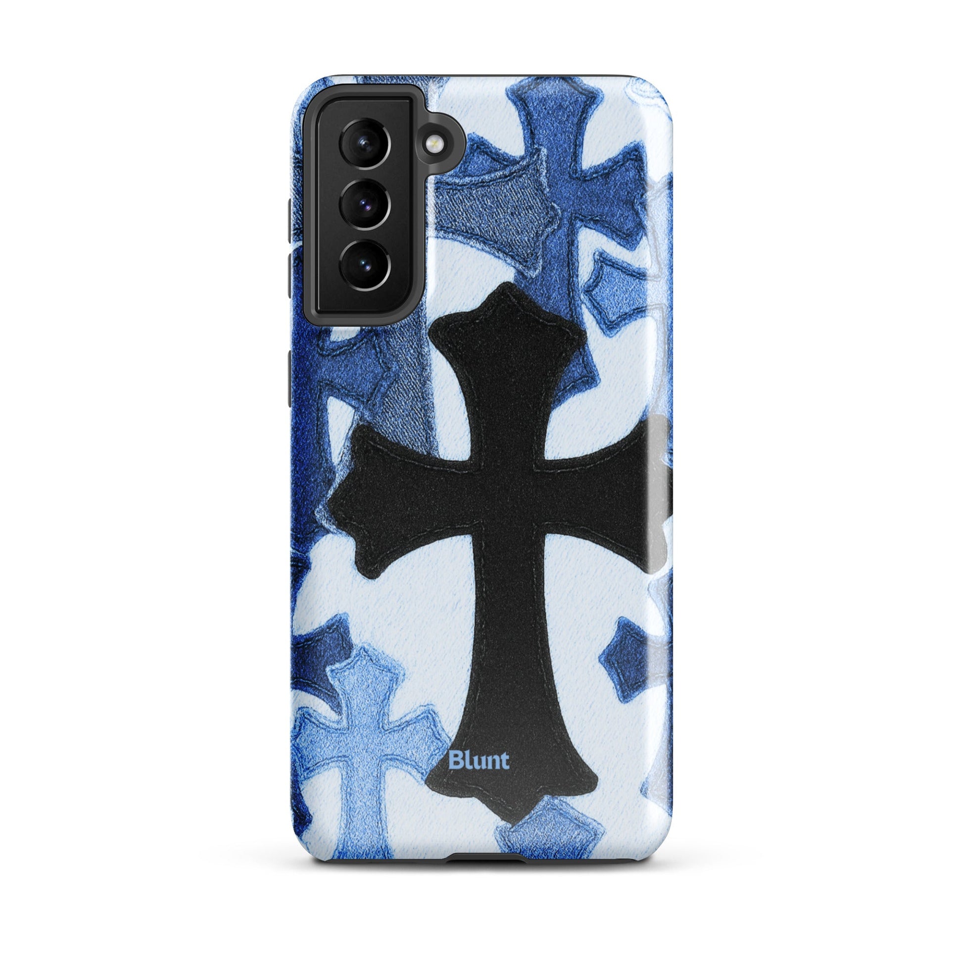 Denim Cross Samsung Case - Blunt Cases