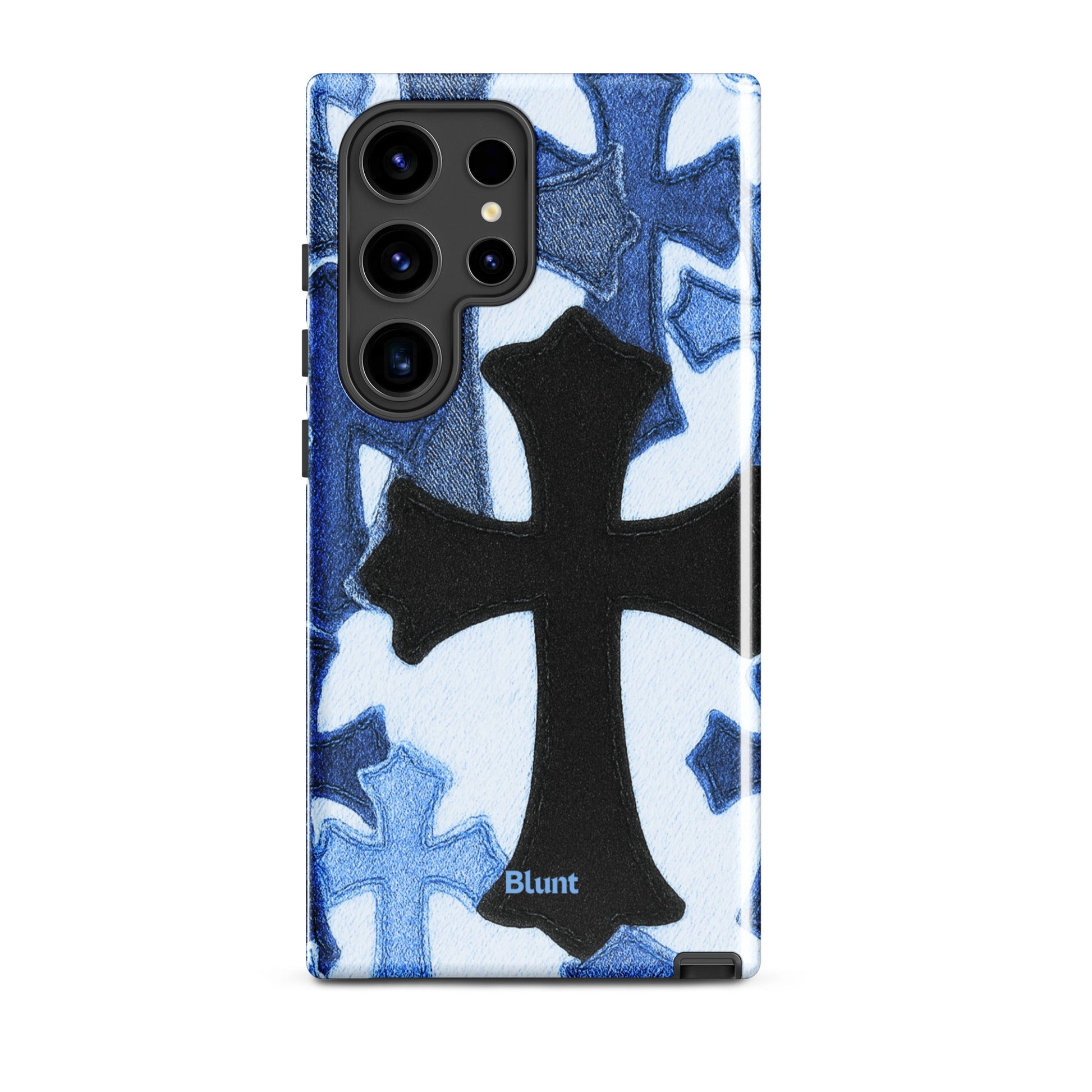 Denim Cross Samsung Case - Blunt Cases