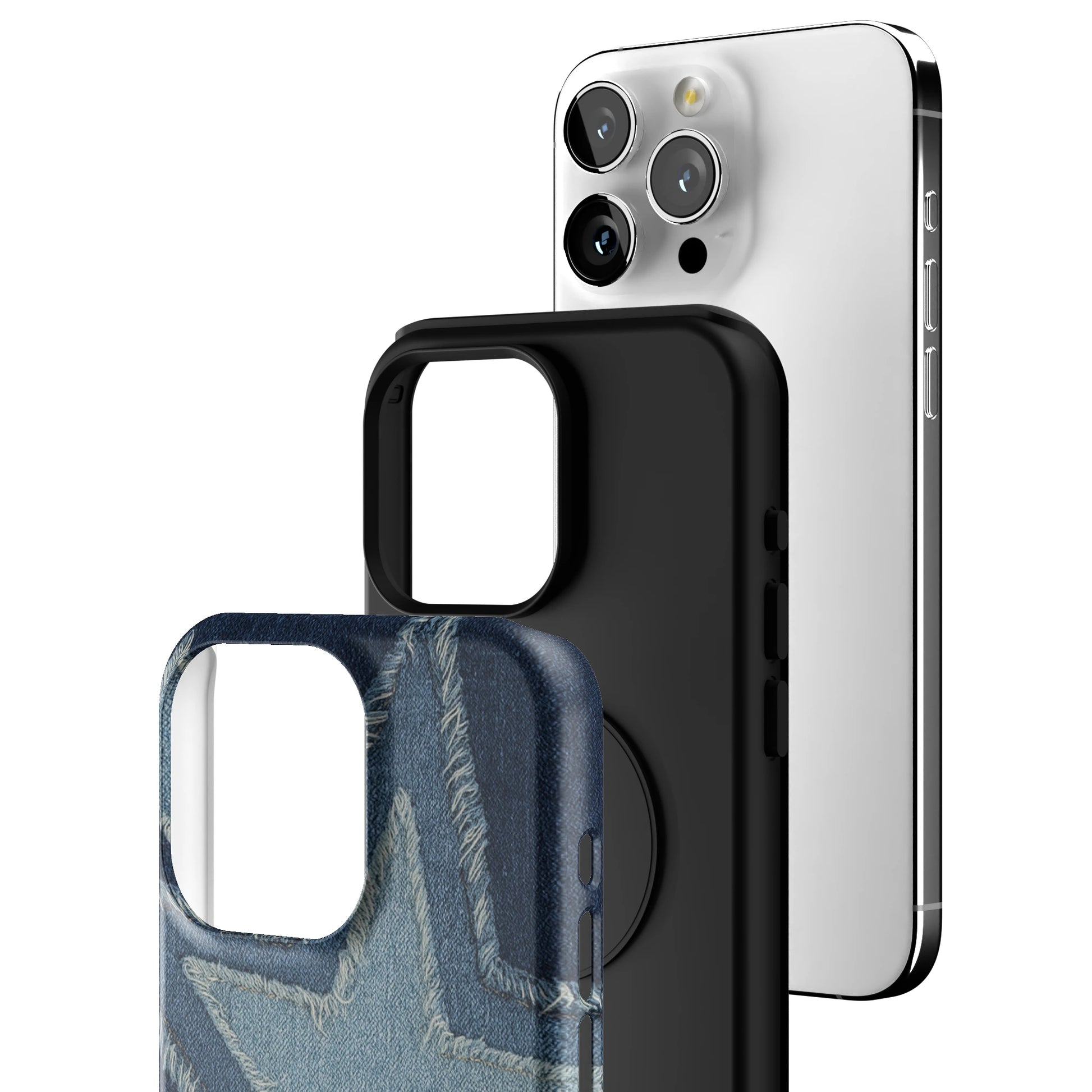 Denim Star iPhone Case gallery - Iphone_15_Pro_Max_3