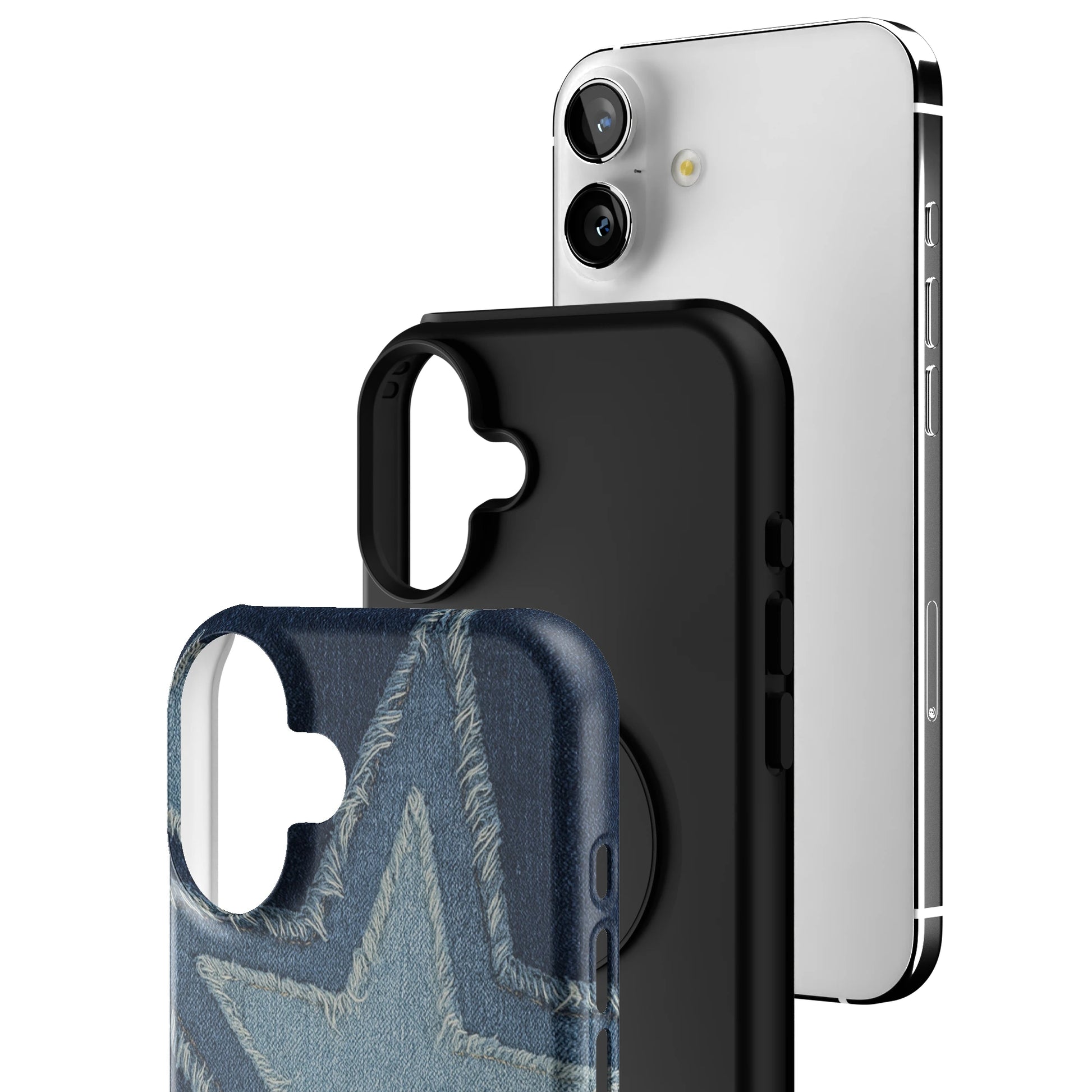 Denim Star iPhone Case gallery - Iphone_16_Mini_Air_Plus_3