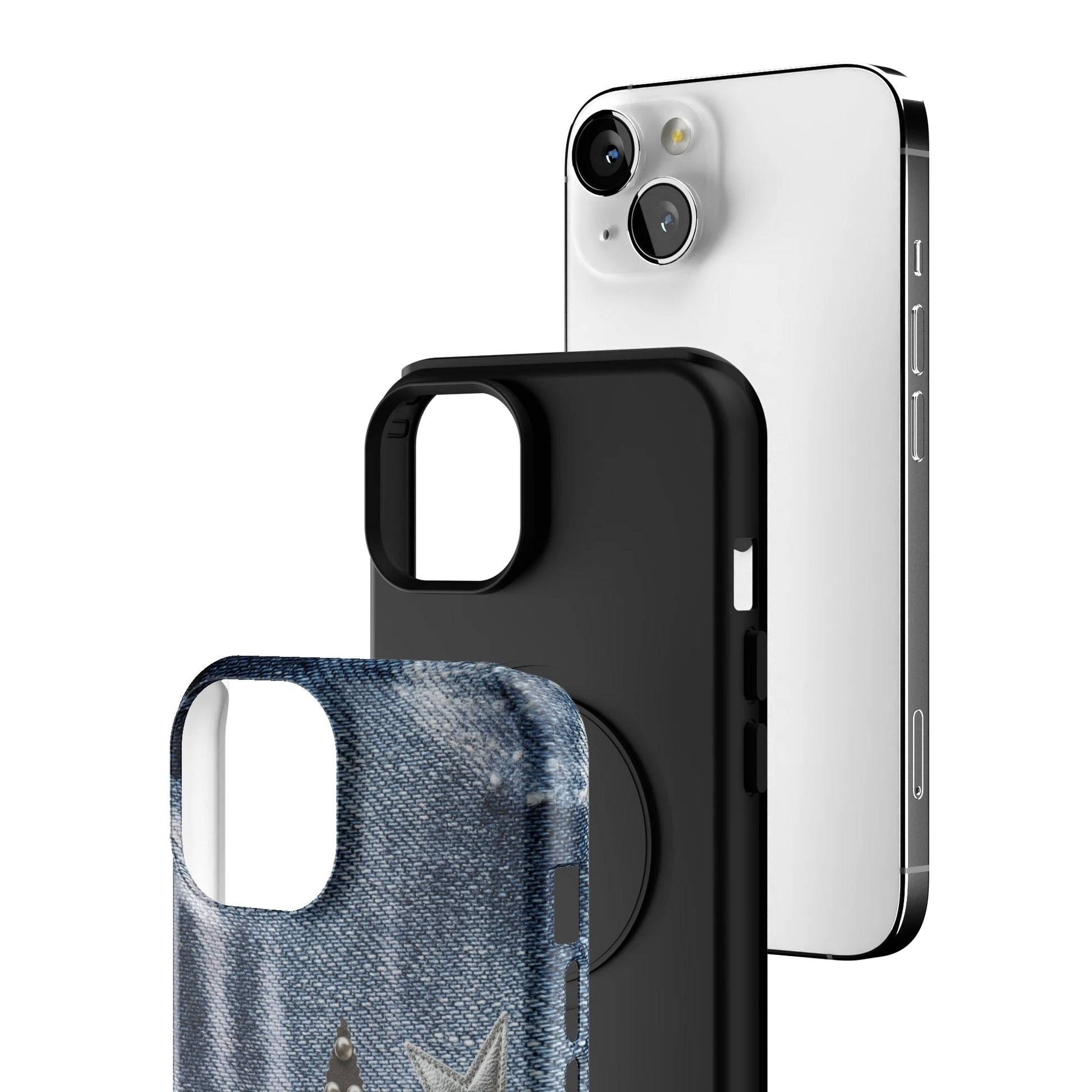 Denim Starstud iPhone Case gallery - Iphone_13_Iphone_3