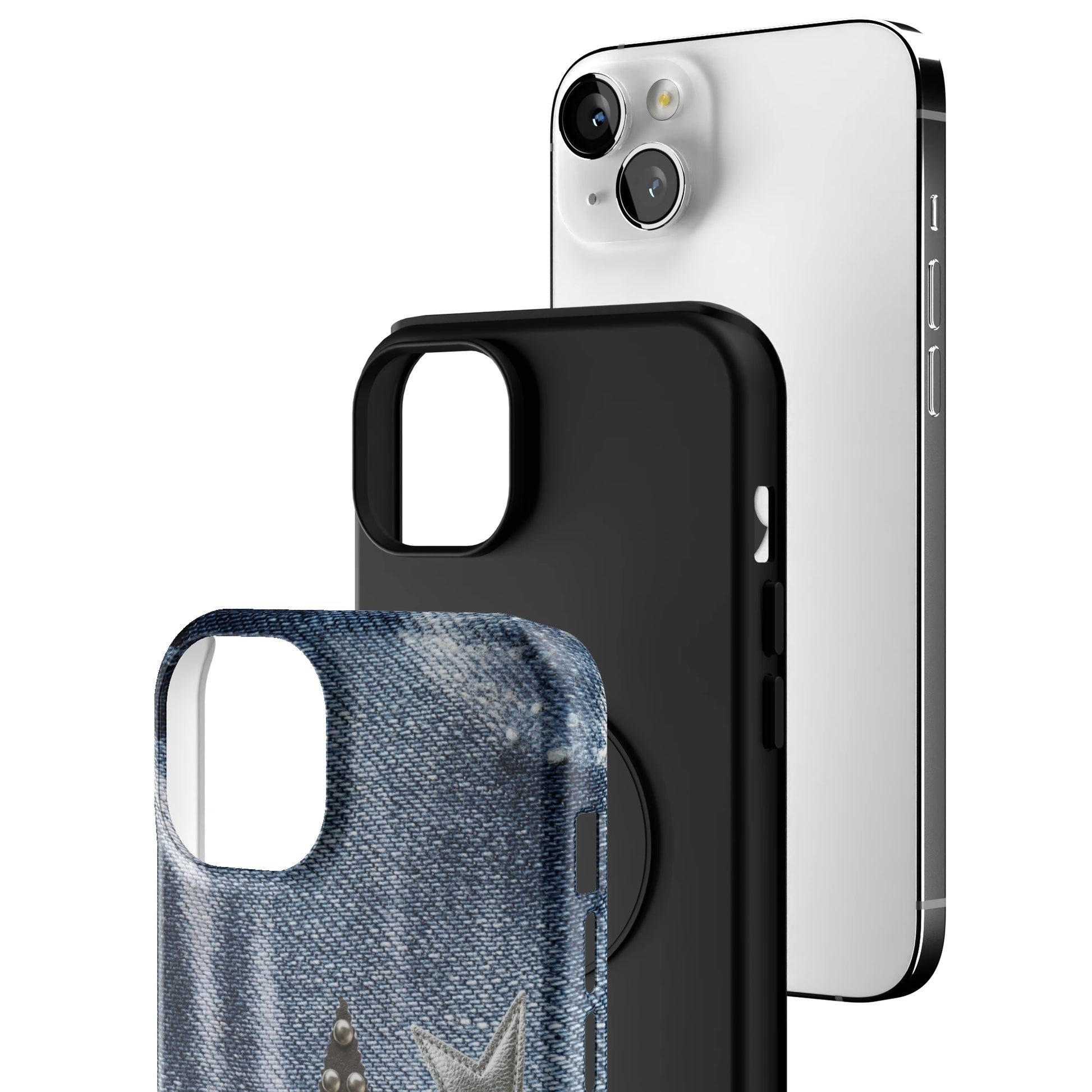 Denim Starstud iPhone Case gallery - Iphone_14_Mini_Air_Plus_3