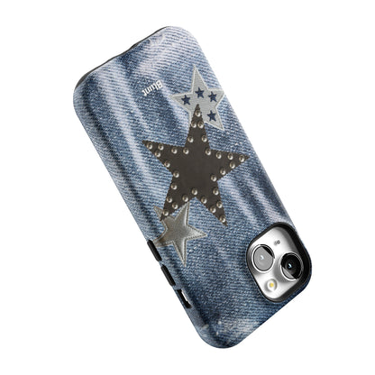 Denim Starstud iPhone Case gallery - Iphone_15_Iphone_5