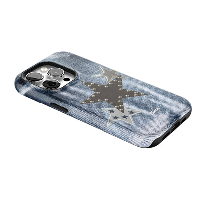 Denim Starstud iPhone Case gallery - Iphone_15_Pro_2