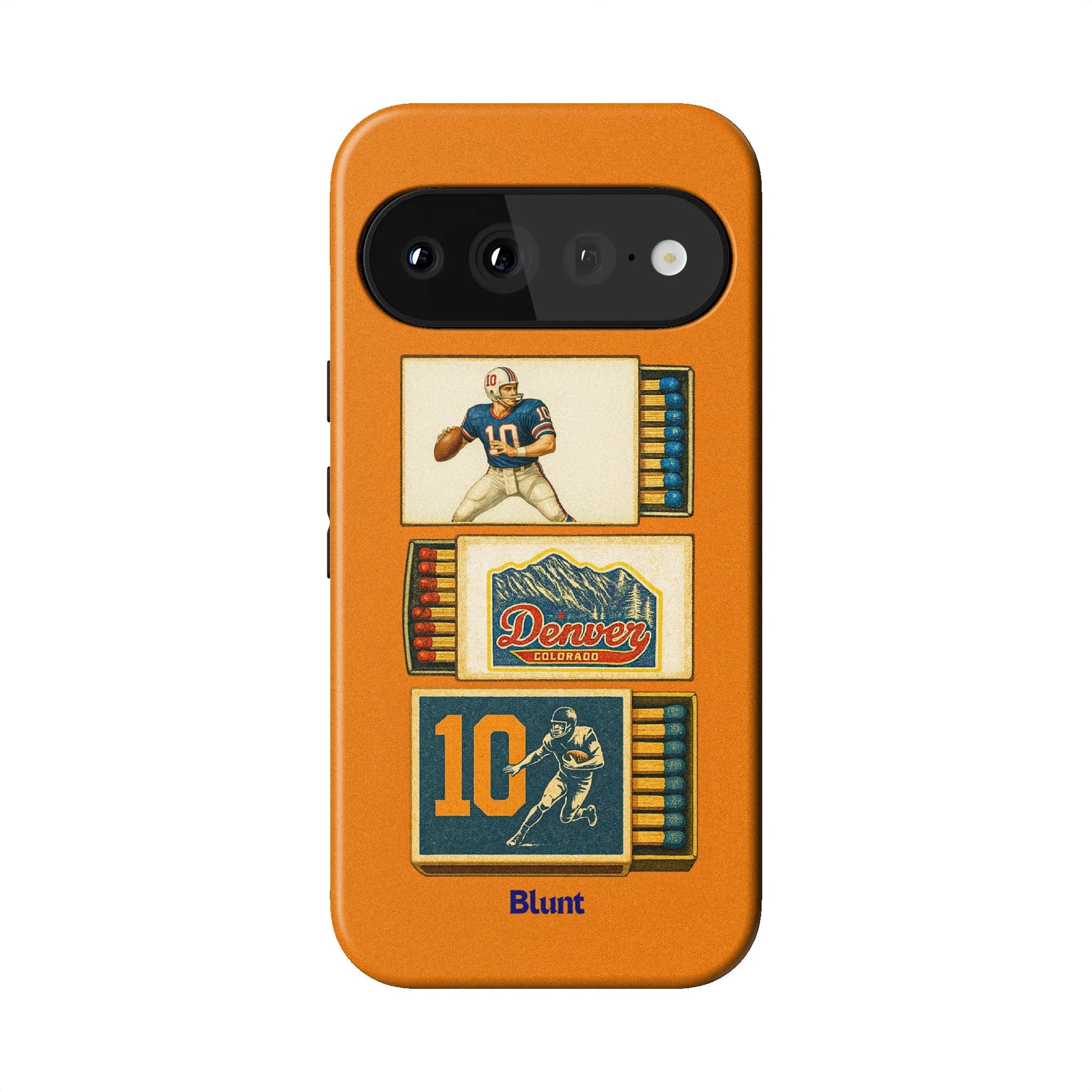Denver Football Pixel Case - Blunt Cases