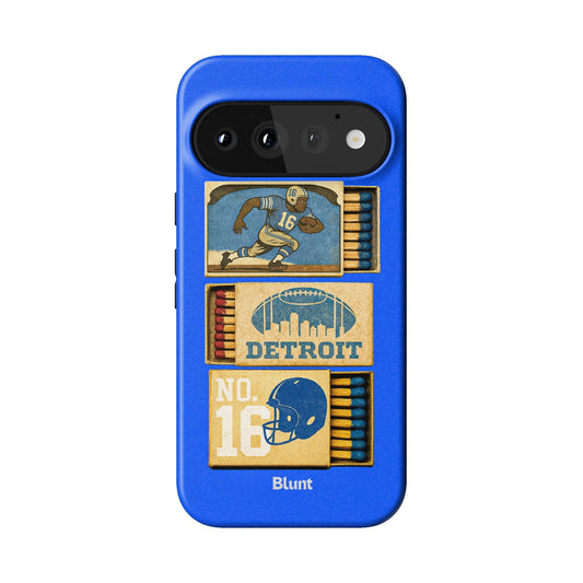 Detroit Football Pixel Case - Blunt Cases