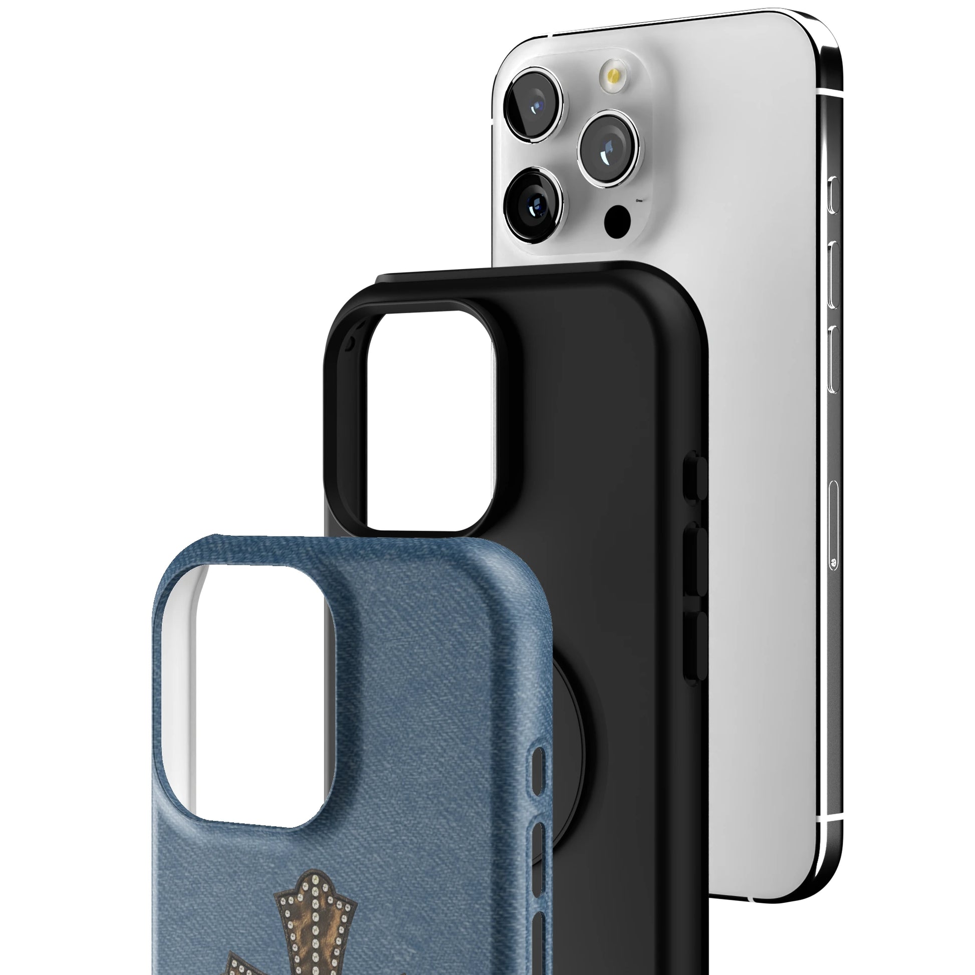 Devoted Denim iPhone Case gallery - Iphone_16_Pro_Max_3