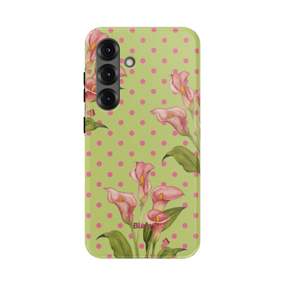 Matcha Bloom Samsung Case