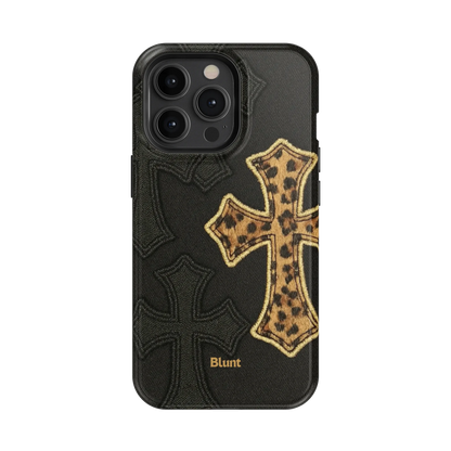 Cheetah Cross iPhone Case