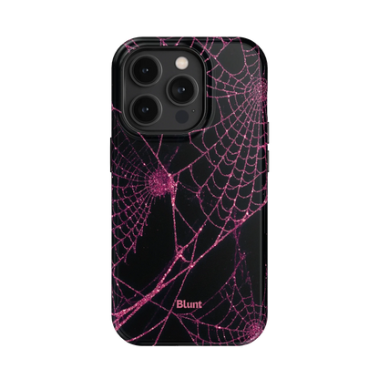 Pink Web iPhone Case