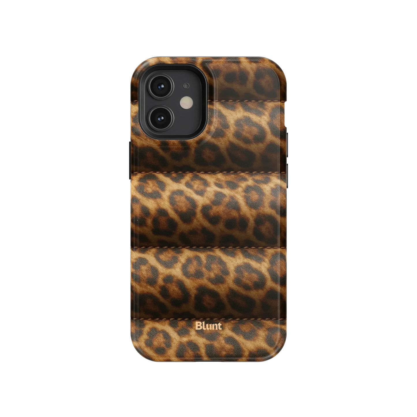 Cheetah Puffer iPhone Case