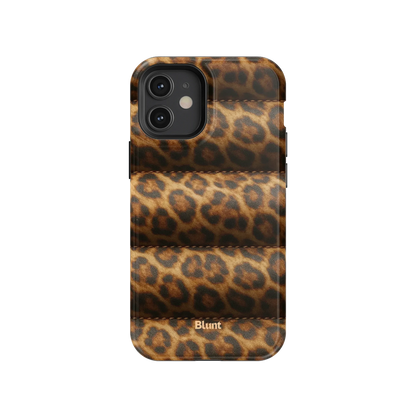 Cheetah Puffer iPhone Case