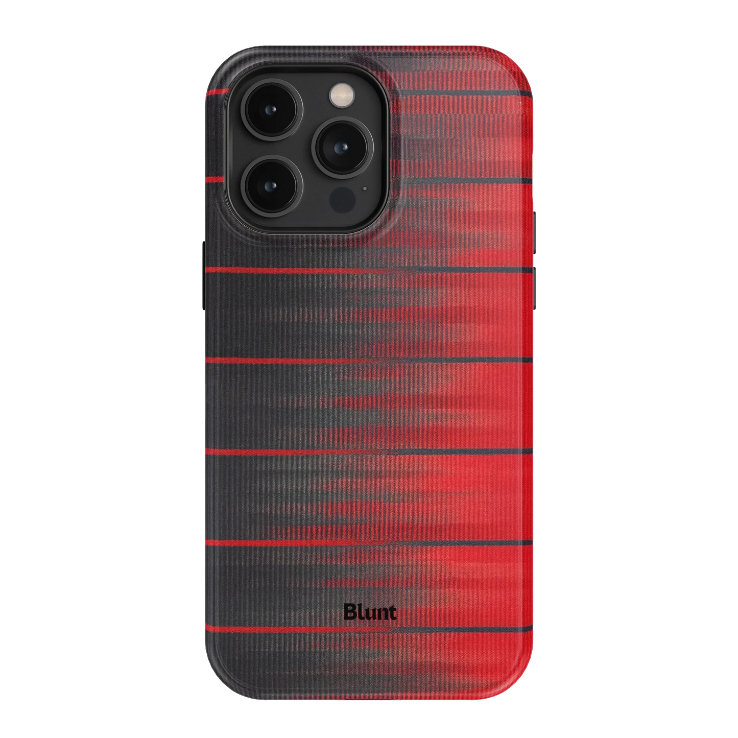 Crimson Stripe iPhone Case